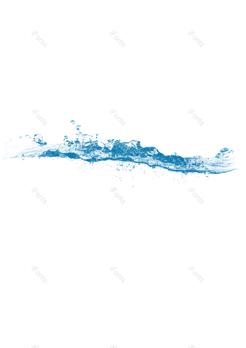 效果图片,水花元素,PNG,免抠素材